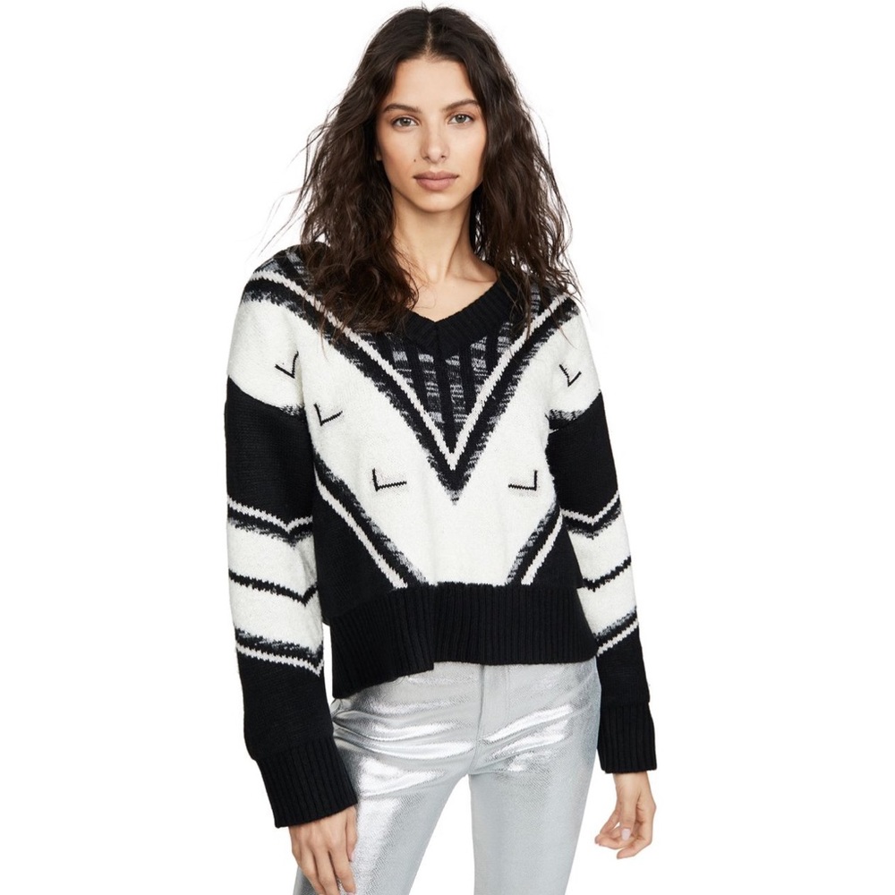 LINE + DOT HELENA SWEATER - Size: Small